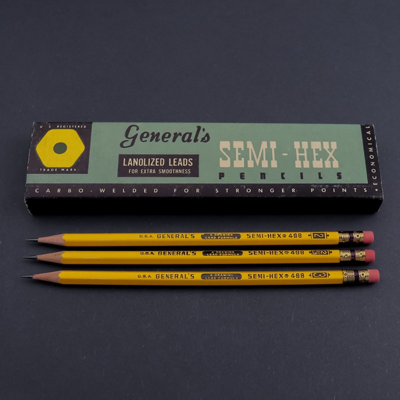 Vintage General&#039;s Semi-Hex 498