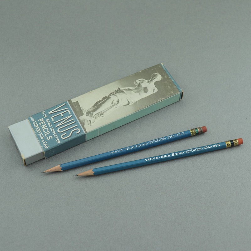 Vintage American Pencil Co. Blue Band Superthin 3561