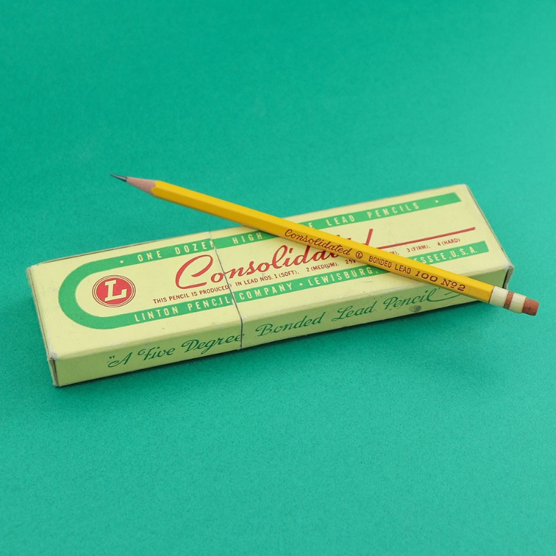 Vintage Linton Pencil Co. Consolidated 100