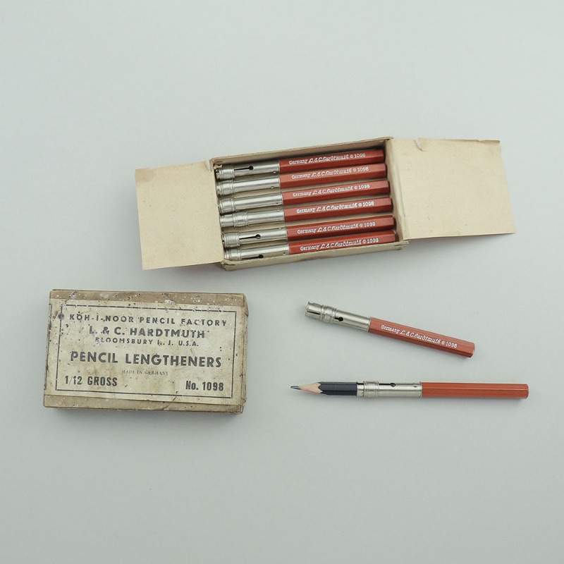 Vintage L.&amp;C. HARDTMUTH Pencil Lengtheners No.1098
